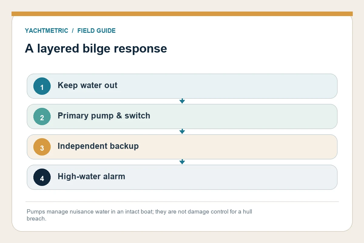 A layered bilge response